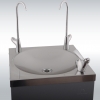 EDA - Cuvette équipée de 2 robinets supplémentaires en option - fontaine à eau - Collectivités - Industrie - Espaces publics - EDAFIM